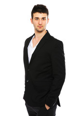 Young businessman portrait