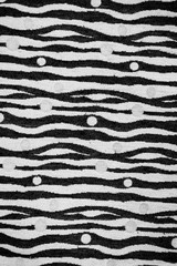 textured of zebra style dirty fabric