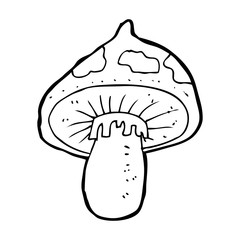 cartoon toadstool