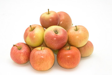 Organic applest isolate on white background