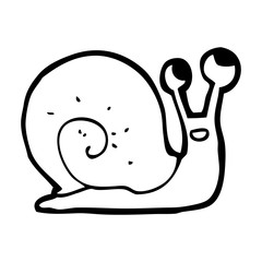 cartoon snail