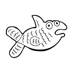 cartoon fish