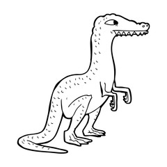 cartoon dinosaur