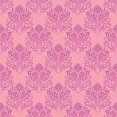 Gardinen damask seamless floral pattern © juli_goncharova