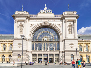 Fototapeta na wymiar Ostbahnhof in Budapest