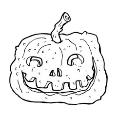 cartoon pumpkin