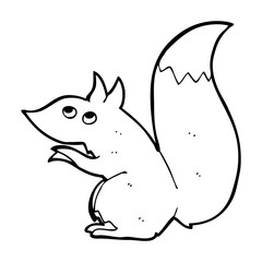 cartoon squirrel