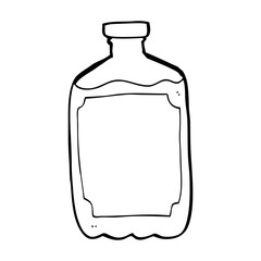 cartoon water bottle