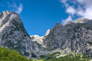 Mountain in Julian Alps