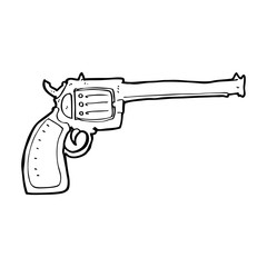 cartoon gun