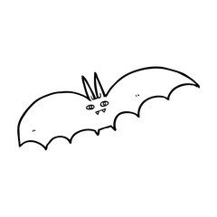 cartoon vampire bat