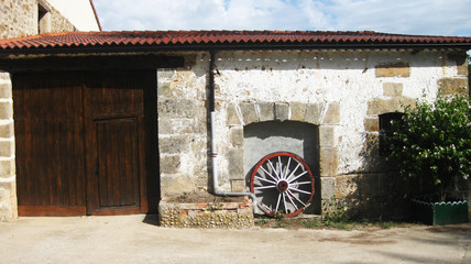 Obraz premium Casas de pueblo.