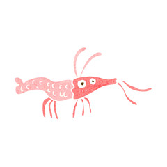 cartoon shrimp