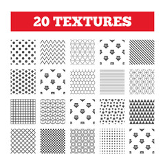 Sale arrow tag icons. Discount symbols.