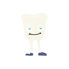 cartoon happy tooth