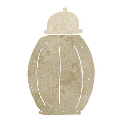 cartoon old jar