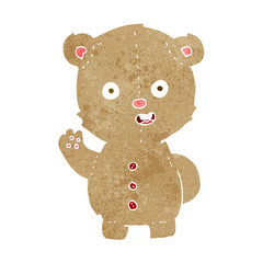 cartoon teddy bear