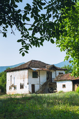 Fototapeta na wymiar Old village house