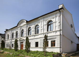 Former house of merchants Semyonov in Kalyazin Russia