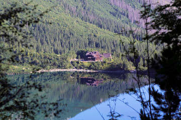 Fototapeta na wymiar Morskie Oko - lake in Tatra Mountains