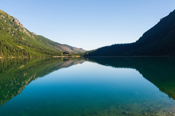 Fototapeta premium Morskie Oko - lake in Tatra Mountains