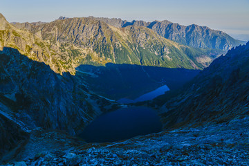 Morskie Oko - lake in Tatra Mountains