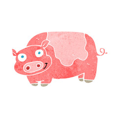 cartoon pig