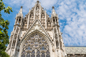Fototapeta premium Neo-Gothic Votive Church (Votivkirche) In Vienna