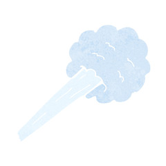 cartoon gust of wind