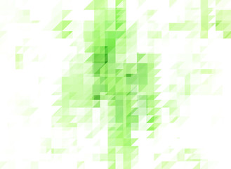 green white triangle pastel background