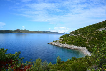Croazia - costa vicino Dubrovnik