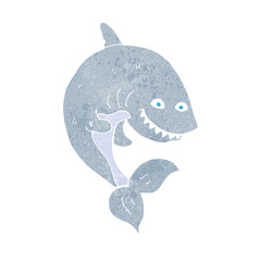 cartoon shark