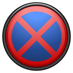 Obraz premium No Stopping sign