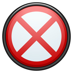 Obraz premium No Stopping sign