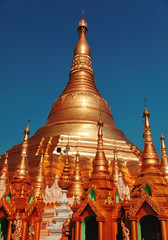 Naklejka premium Shwedagon Pagoda