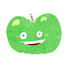 cartoon apple