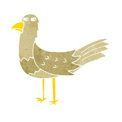 cartoon bird