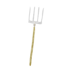 cartoon pitch fork