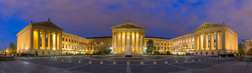 Panorama of Philadelphia Pennsylvania Museum of Art