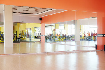 interior of yoga & dance classroom