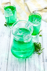 Sparkling Woodruff Drink