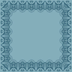 Frame with ornamental border