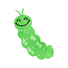 cartoon caterpillar