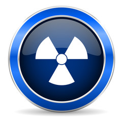 radiation icon atom sign