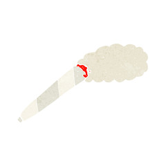 cartoon marijuana cigarette