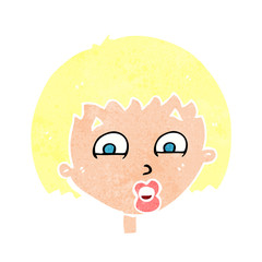 cartoon shocked expression