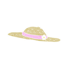 cartoon summer hat