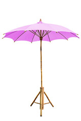 Beach umbrella.