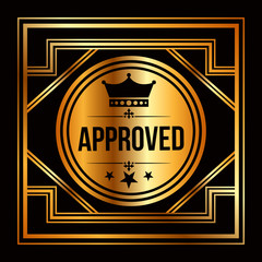 approved seal 