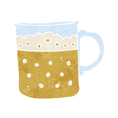 cartoon mug of beer